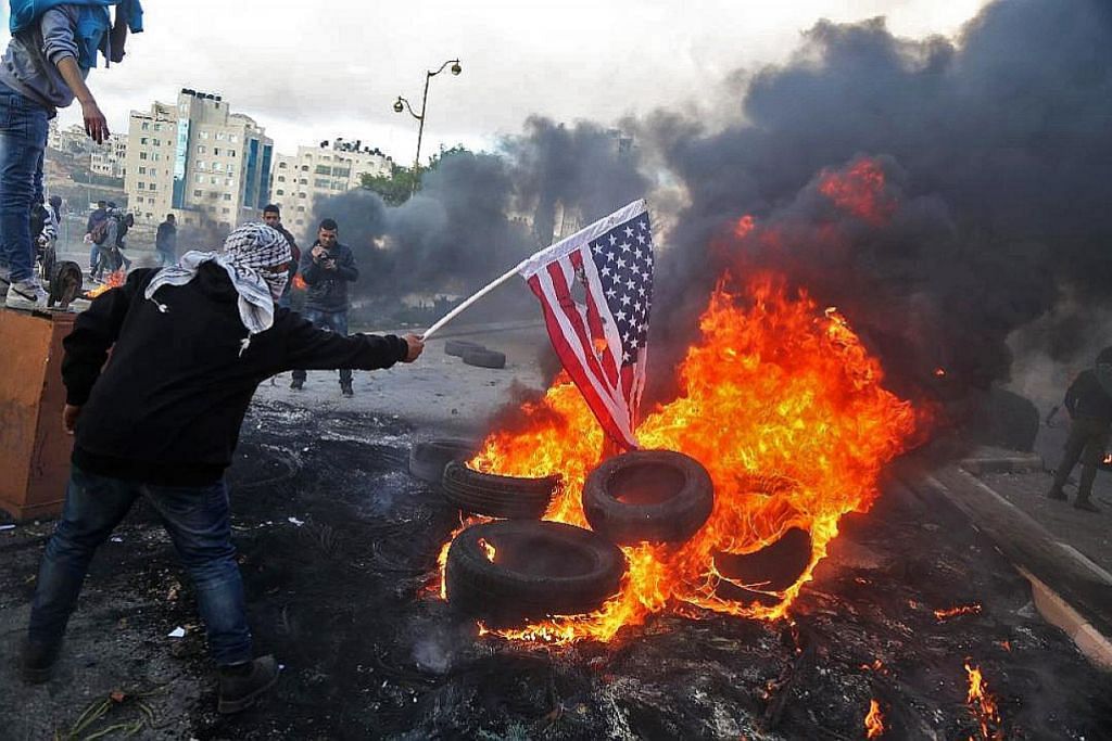Bantahan berterusan susuli tindakan AS iktiraf Baitulmakdis ibu kota Israel