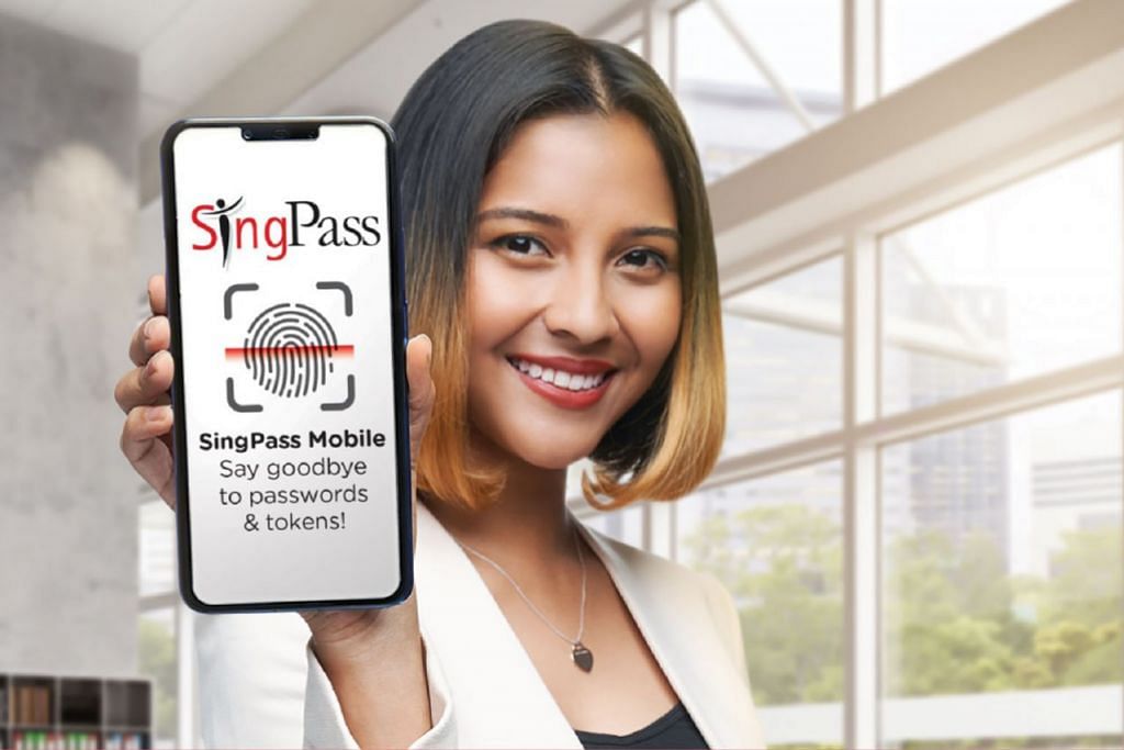 Imbas cap jari, wajah guna SingPass baru bagi khidmat elektronik pemerintah