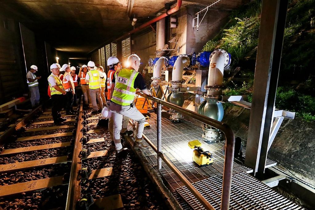 SMRT pasang sistem kawal banjir di 4 lagi stesen SUSULAN INSIDEN KEBANJIRAN TEROWONG MRT