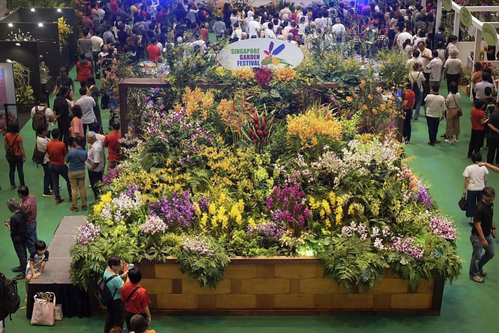 PESTA TAMAN SINGAPURA Taman antarabangsa utama dan pameran bunga akan diperkenal