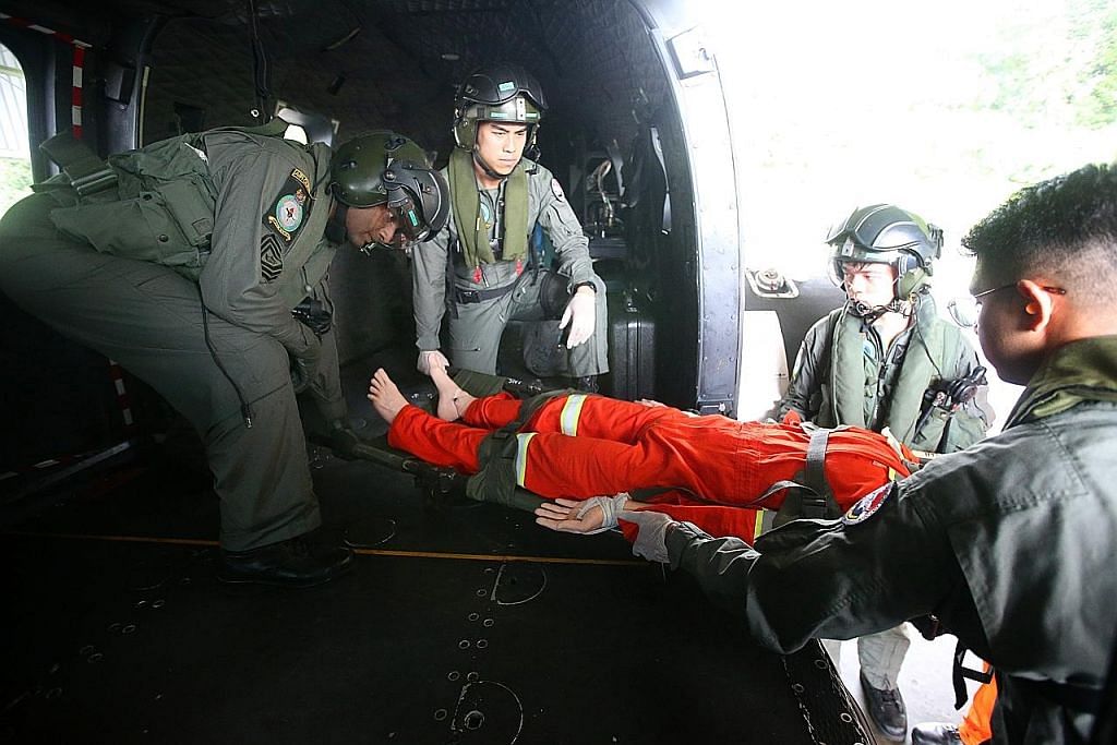 RSAF pamer pertunjukan dua hari di Sembawang, papar kemampuan laksana operasi menyelamat