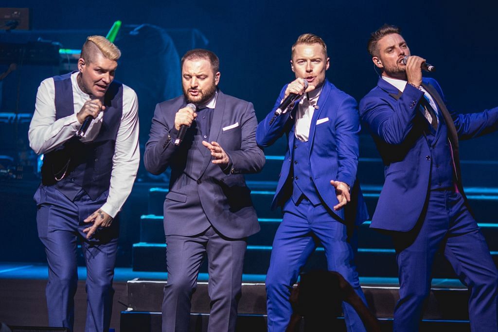 Boyzone rai ulang tahun ke-25 di Singapura