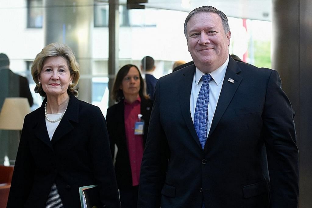 Setiausaha Negara baru AS adakan perbincangan dengan sekutu di Brussels
