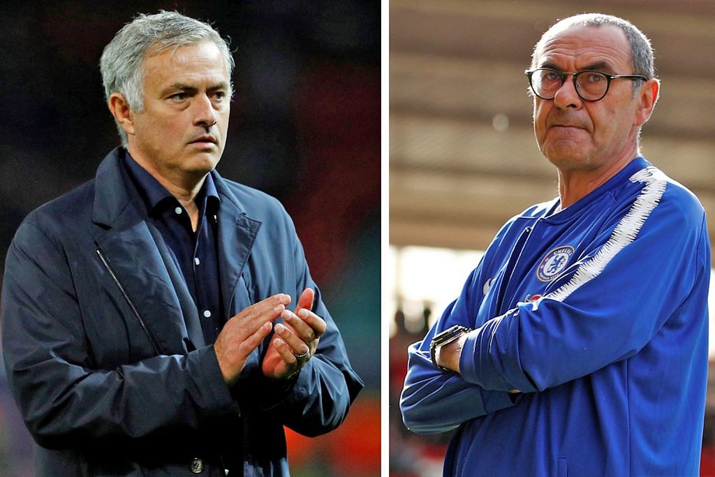 LIGA PERDANA ENGLAND Antara Mourinho dan Sarri, kisah dua jurulatih berbeza