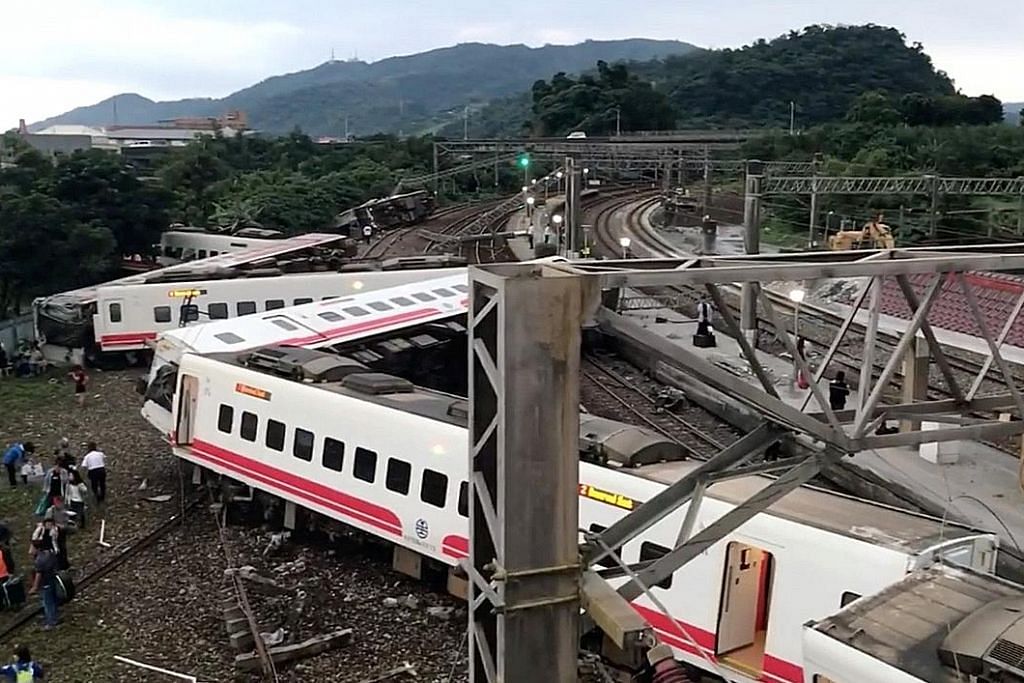 Punca nahas kereta api di Taiwan disiasat