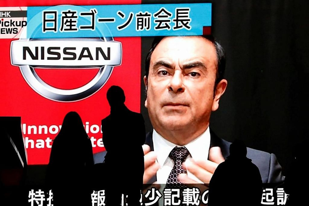 Pengerusi Nissan dituduh kurang isytihar pendapatan