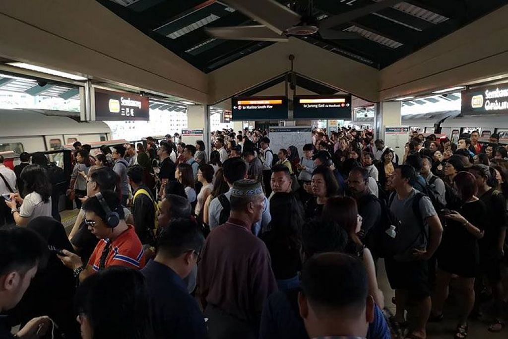 Delay on North-South Line due to hour-long train fault at Marsiling MRT station