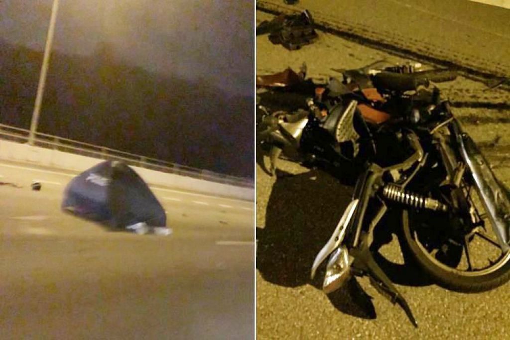 Motorcyclist killed in early morning accident on BKE; taxi driver arrested