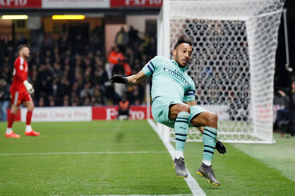 Arsenal atasi Watford, lompat ke empat tangga teratas