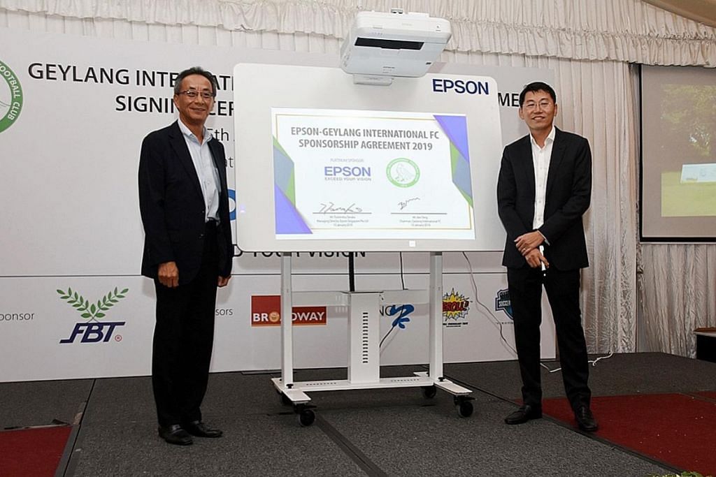 Epson, Geylang International lanjut kerjasama