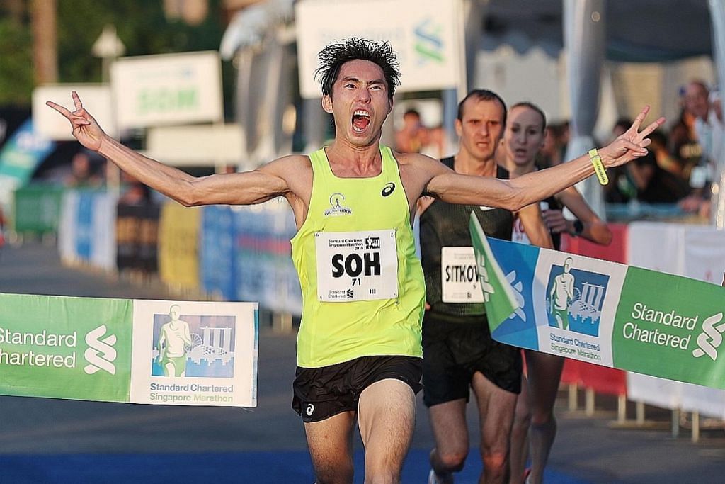 Soh Rui Yong pecah rekod larian setengah maraton di Houston