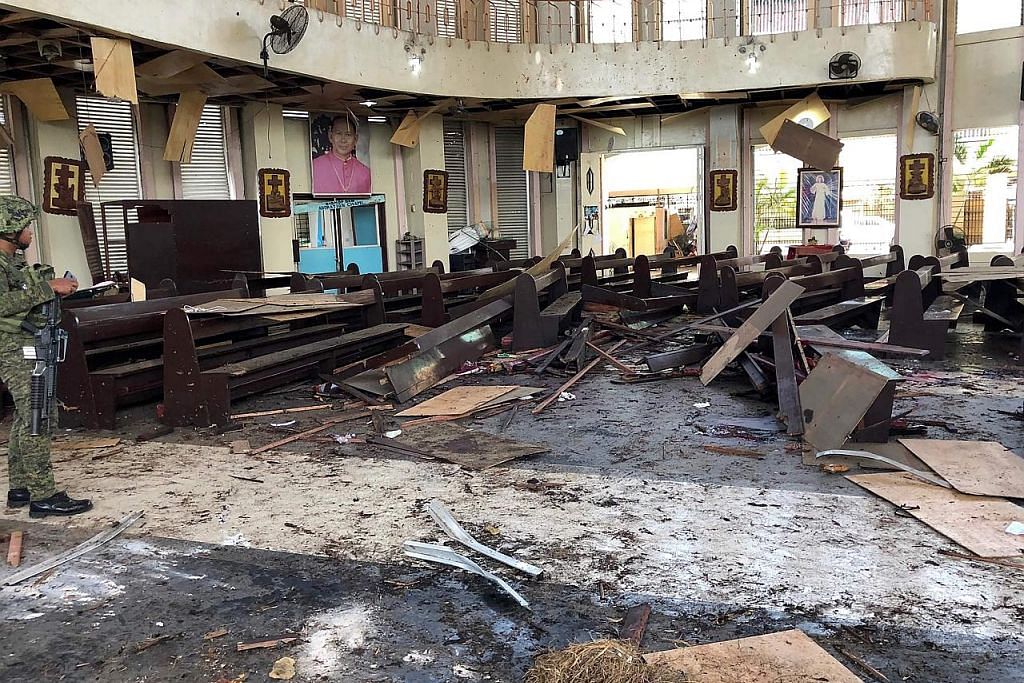 Gereja jadi sasaran serangan 2 bom di selatan Filipina