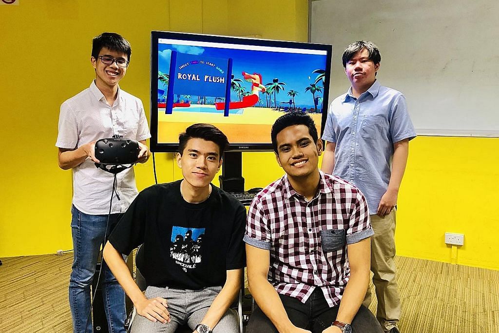 Pelajar TP hasilkan mainan realiti maya 'luncur air'