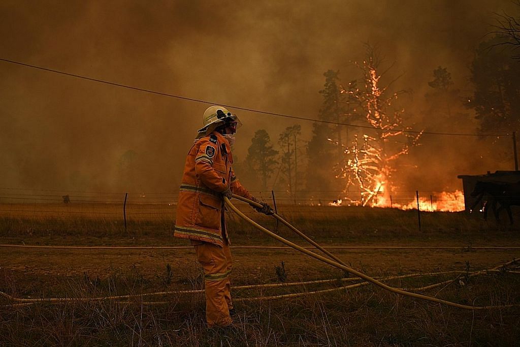 Kebakaran hutan memburuk di Australia sedang api marak di Sydney