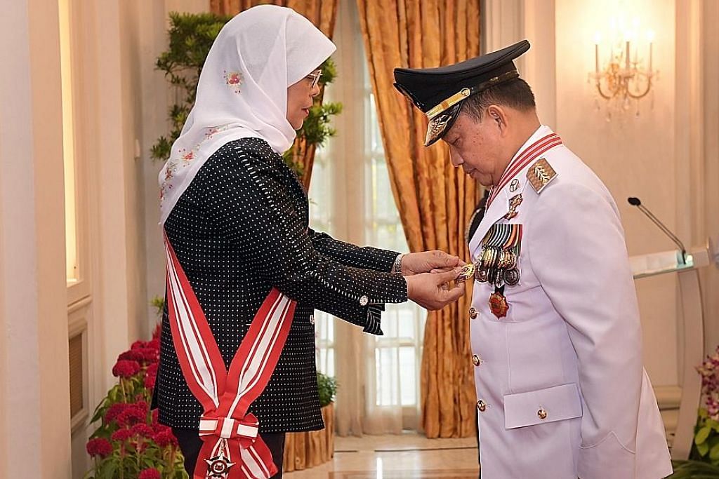 Menteri Indonesia terima anugerah atas sumbangan kukuhkan hubungan SPF-Polri