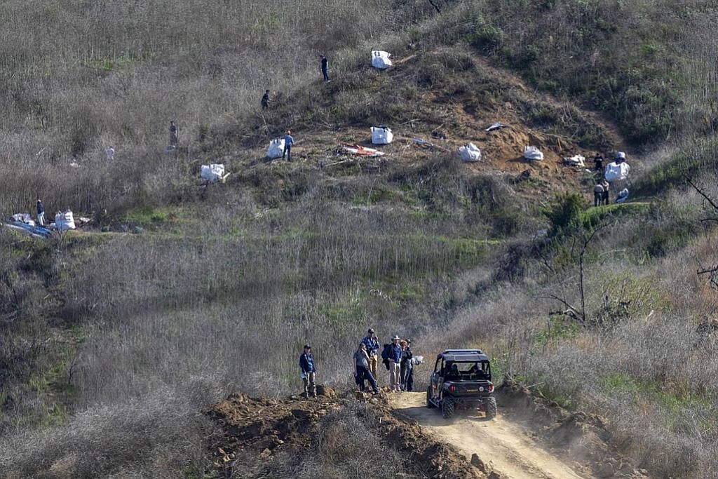 Semua 9 mayat korban nahas helikopter Kobe Bryant ditemui