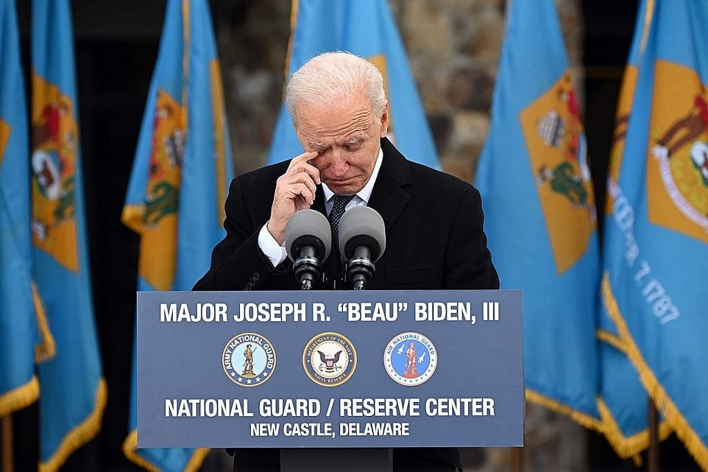 Laluan penuh emosi Biden dari Delaware ke Washington