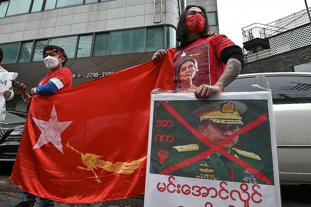 Ribuan tunjuk perasaan bantah rampasan kuasa tentera Myanmar