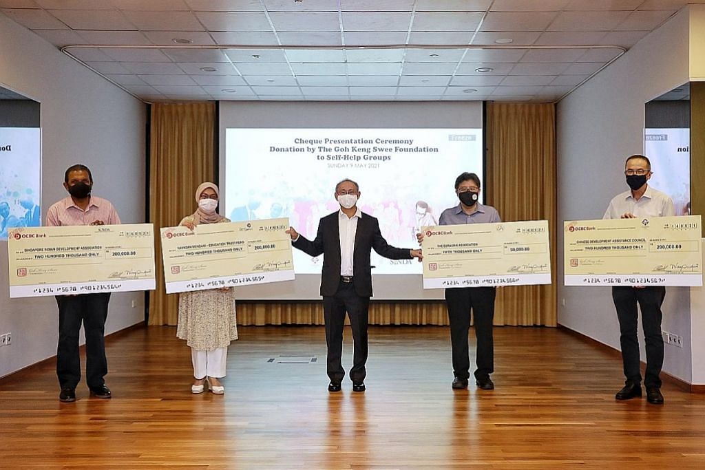 Yayasan Goh Keng Swee derma $650,000 kepada 4 badan bantu diri