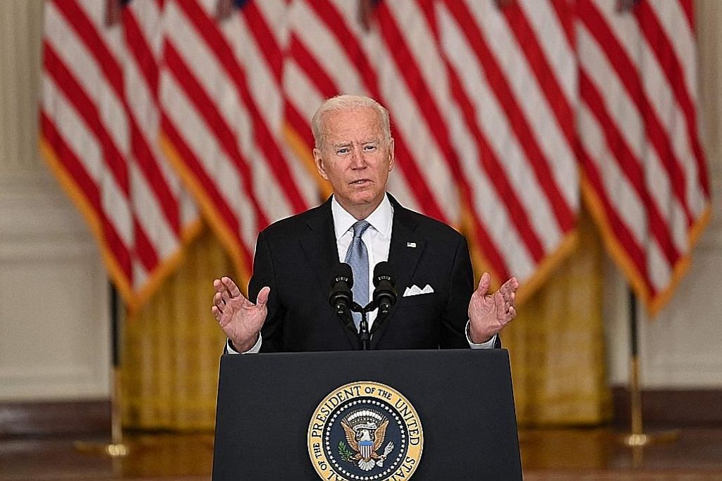 Biden bertegas pada pendirian undurkan askar AS