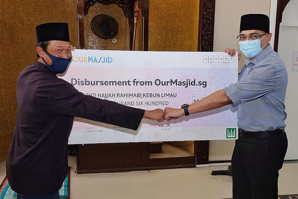 $7j dikumpul bagi masjid lewat Ourmasjid.sg