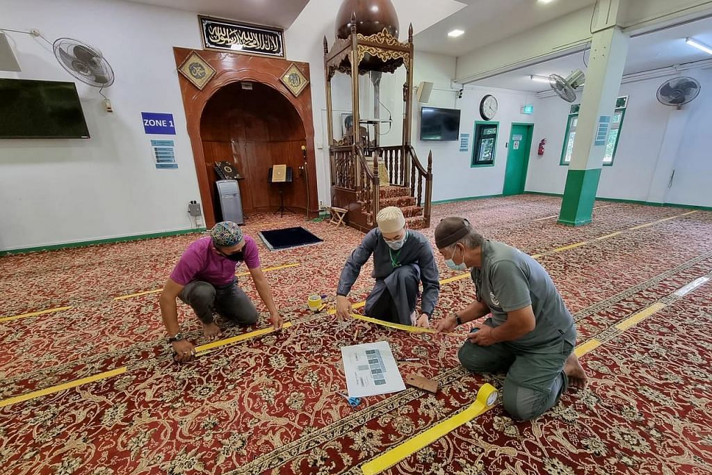Masjid Tentera Di Raja buat persiapan sambut lebih ramai jemaah solat Jumaat