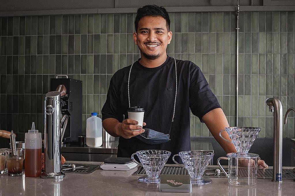 CEBURI DUNIA PERNIAGAAN: Setelah hampir 10 tahun bekerja di kafe dan mengendalikan operasinya, Encik Muhammad Fahmi Zailani kini bergelar pemilik kafe State of Affairs.
