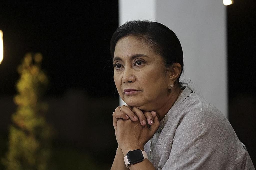 GAGAL: Naib presiden, Cik Leni Robredo, gagal dalam usahanya merebut jawatan presiden dalam pilihan raya kali ini. - Foto EPA-EFE